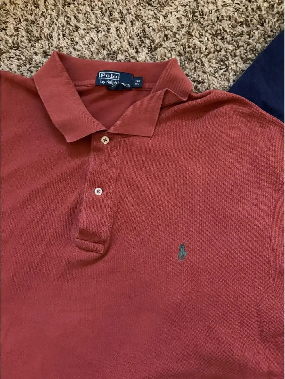 Polo Ralph Lauren Polo Shirt Men’s 2XL Multicolor Lot Of 3 Classic Fit Cotton